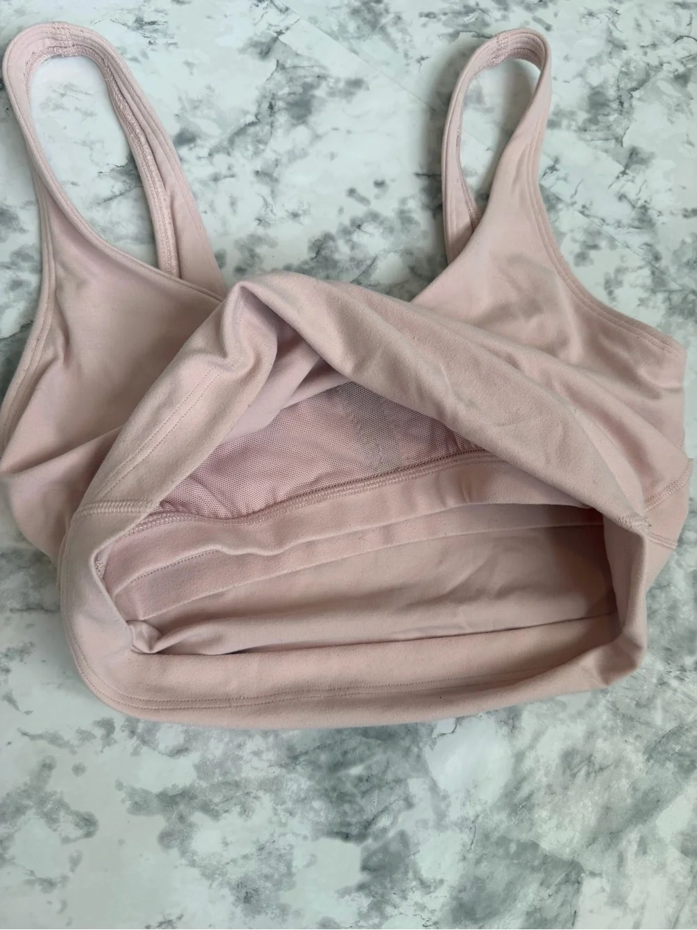 lululemon Pink Align Tank / Built-In Bra Athletic Top Size xs